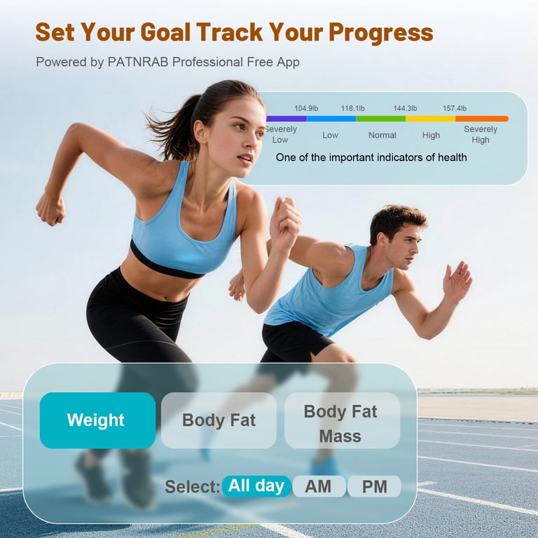 TCVOR Smart Weight Scale with Body Composition, 400 Lb Capacity photo 6