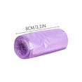 thumbnail image 3 of Small Plastic Bags, 9X12 In, Black, Trash Bin Lining, Dorm Desk, 2 Roll, 35 Pc, 3 of 6