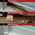 thumbnail image 3 of Protective Coating 643334 48 Oz Woody Wood Epoxy Paste, 3 of 4
