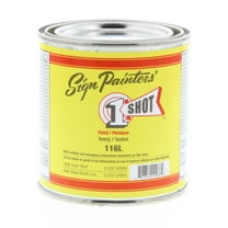 1 Shot Lettering Enamel, 8 oz., Ivory