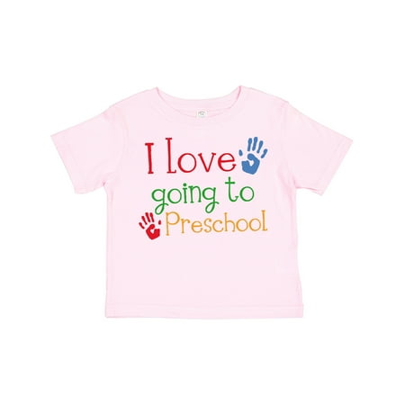 

Inktastic I Love Going to Preschool Gift Toddler Boy or Toddler Girl T-Shirt