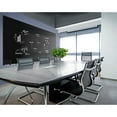 thumbnail image 4 of Ghent Aria Low Profile Magnetic Glass Whiteboard 3'H x 4'W Black (ARIASM34BK), 4 of 4