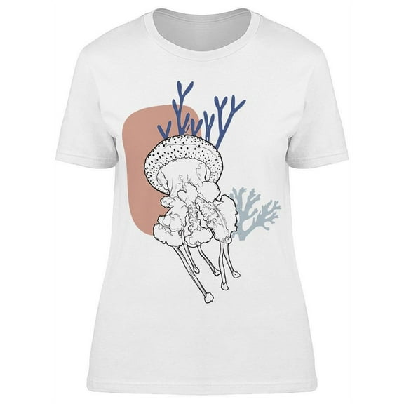 Medusa With Corals T-Shirt Women -Image by Shutterstock, Female Large