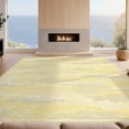 thumbnail image 2 of Design&I 8'x10' Washable Area Rug Extra Large Skid-Resistant Low Profile Abstract Minimalist Rgu Interlocking Featuring Asymmetrical Plush for Living Room, Family, 2 of 7