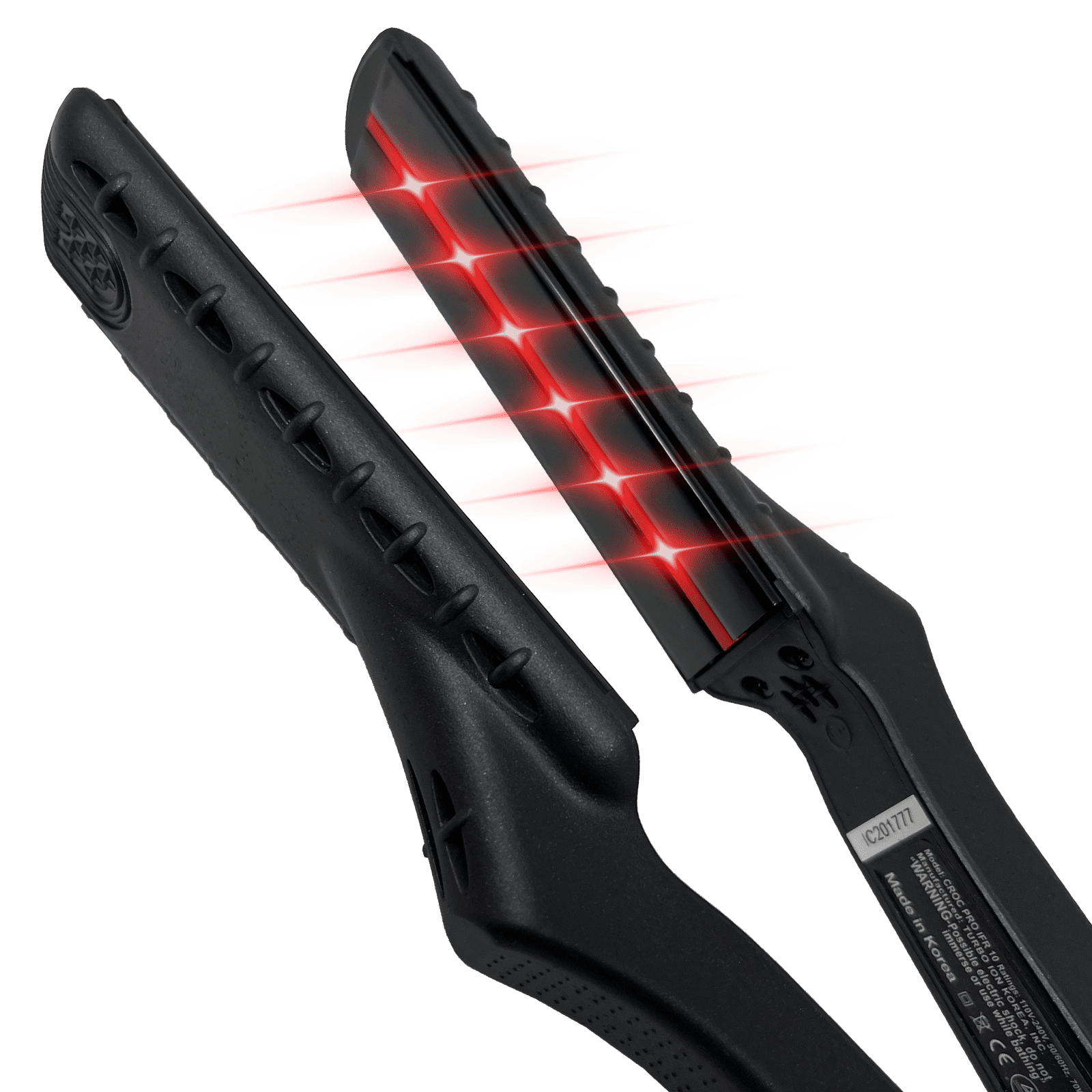 TurboIon Croc Titanium Wet to Dry Flat Iron - 1 1/2 - Beauty Stop Online