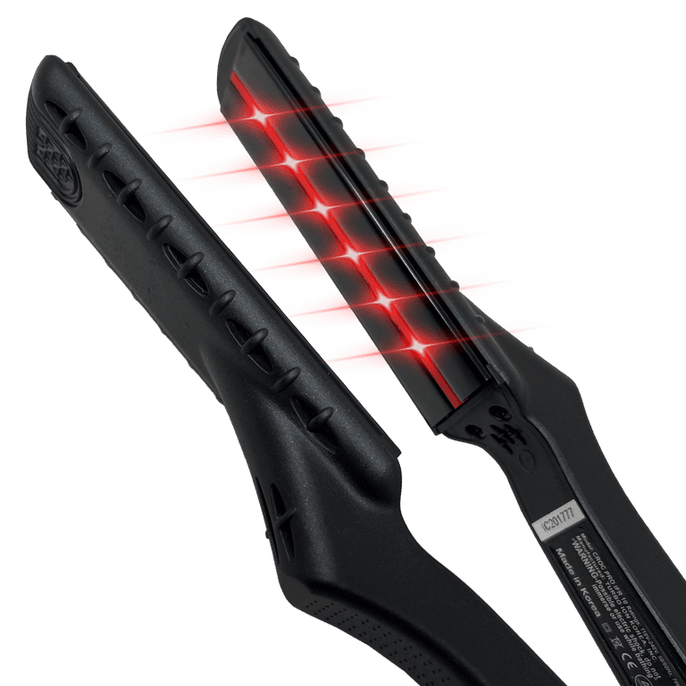 Croc turboion infrared digital clearance ceramic flat hair iron straightener