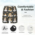 thumbnail image 5 of Gaeub Cute Bee Gnome Mens Swim Trunks Stretch Beach Shorts Quick Dry for Men Swim Shorts Swimwear with Pockets- XX-Large, 5 of 9