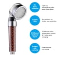 thumbnail image 3 of Labymos Automatic 4 L-EDs 7 Colors Changing Light Shower H-ead Round Circle Design Bath Sprinkler, 3 of 8