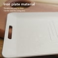 thumbnail image 4 of Rectangular Cast Iron Grill Pan, Non Stick Pan For Stovetop With Quick Heating For Perfect Seared Lines On Steak, Mountaineering Fishing, Fish And BBQ, Chip, 4 of 8