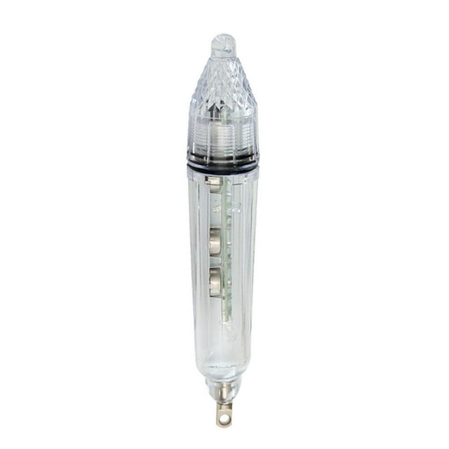 facefd Fishing LED Flash Bait Lamp Small Lure Light Wide Application High Brightness Luminous Lures Outdoor Deep Water Red Red