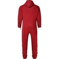 thumbnail image 2 of Men’s Onesies, Unisex Plain One-Piece Pajama Jumpsuit – Hooded Plain Onesies for Men, Cozy Adult Loungewear Playsuit, 2 of 3