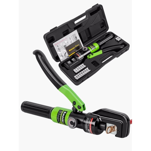 Engarzador de terminales de cable de batería de alambre hidráulico 10T AMZCNC
