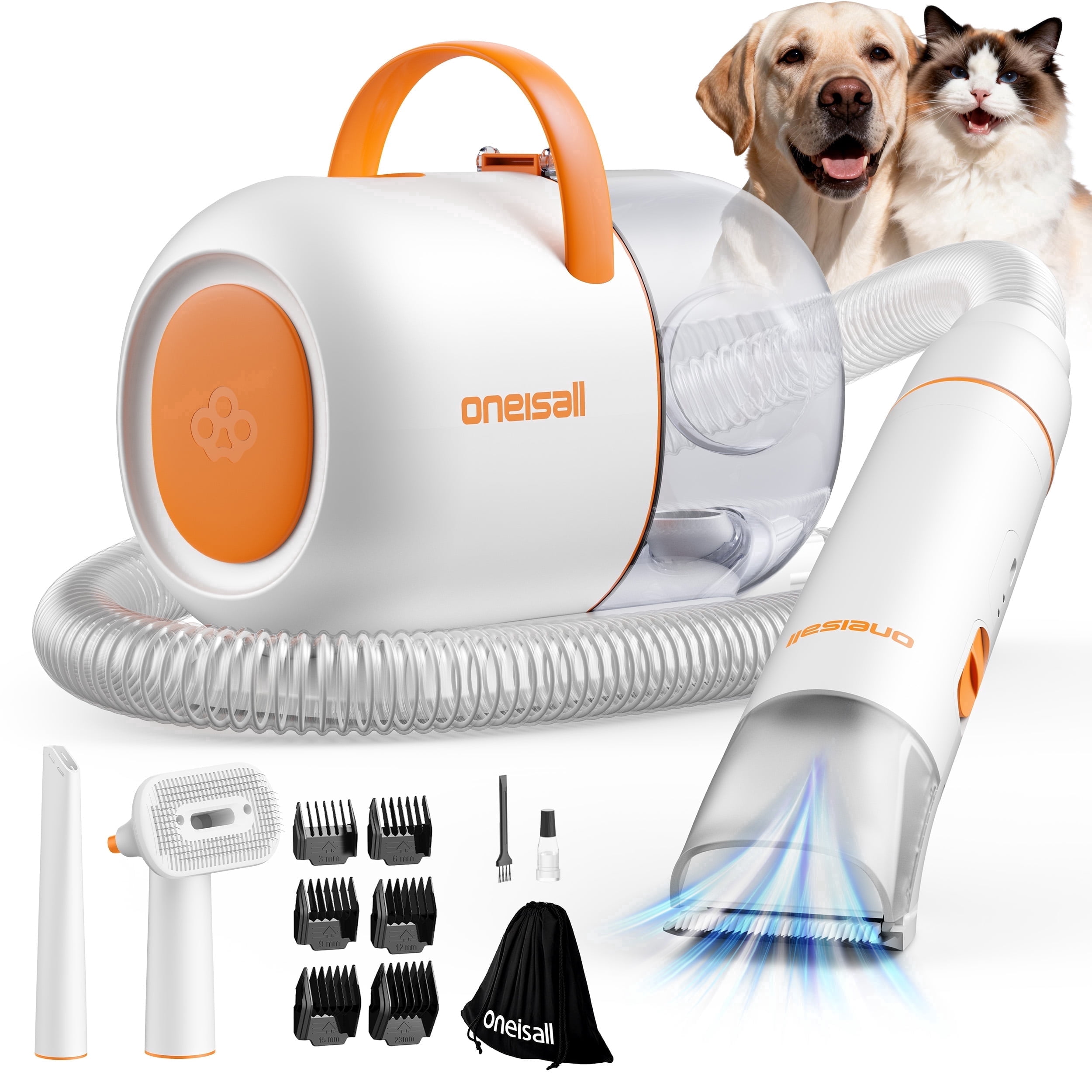 Neakasa P2 Pro Dog Grooming Kit, 10.5KPa Pet Vacuum, 5 Tools with