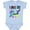 AE-Light Blue, variant on Inktastic I Love My Dad- 80s Retro Style Boys or Girls Baby Bodysuit