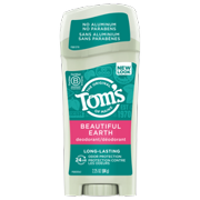 Tom's of Maine Long-Lasting Aluminum-Free Natural Deodorant for Women, Beautiful Earth, 2.25oz