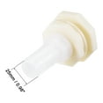 thumbnail image 4 of Uxcell 25mm Barbed x G1 Female ABS Bulkhead Fitting Adapter White 4 Pack, 4 of 5