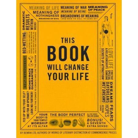 Pre-Owned This Book Will Change Your Life (Paperback) 0452284899 9780452284890