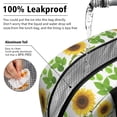 thumbnail image 5 of Insulated Lunch Bag for Women, Floral Print Oxford Fabric Lunch Box, Leakproof Thermal Cooler Tote for Work, School & Picnic, Sunflower Floral Print, 5 of 5