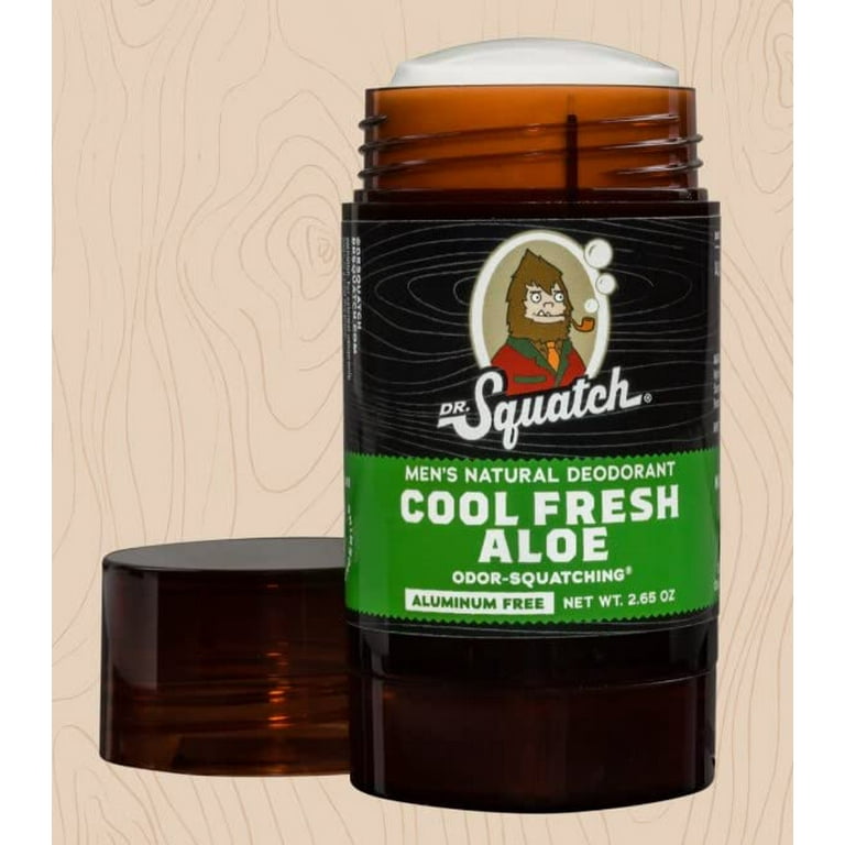 Dr. Squatch - Cool Fresh Aloe - Naturally Refreshing Bar Soap for Men, 5 oz.