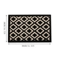 thumbnail image 5 of Yufenmy Bath Mats for Bathroom Bathroom Rugs Non Slip Washable Home Savings Machine Wash Dry, Comfortable, Thick Bath Rug Carpet for Bathroom Floor, Tub and Shower, 5 of 8