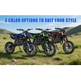 thumbnail image 4 of 50Engine Dirt Bike for Adults & Kids, 2-Stroke Gas Powered Off-Road Motorcycle, 330LBS Capacity with Hydraulic Disc Brakes & Suspension, 25MPH Max Speed, Pull Start Mini Dirt Bike, 4 of 11