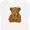 thumbnail image 4 of Inktastic Vintage Teddy Bear with Patch Boys or Girls Long Sleeve Toddler T-Shirt, 4 of 5