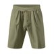 thumbnail image 5 of Pantalones Cortos Casuales Elegantes de Color Sólido con Cordón Pantalones Cortos Elásticos de Cintura, con Bolsillos para el Uso Diario, 5 of 9