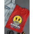 thumbnail image 3 of Sensei Emoji Dojo - Wise Master Retro Graphic Women's T-shirt, 3 of 4