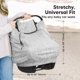 thumbnail image 4 of Cobertor universal para asiento de auto para bebé KeaBabies Warmzy, 4 of 9