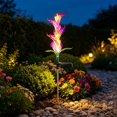 thumbnail image 4 of Artificial Callas Solar Garden Stake Lights Multicolor Changing Outdoor Lawns Flower Landscapes Decorative Pathways Lamp, 4 of 6