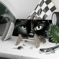 thumbnail image 3 of Black Cat Close up Front License Plate, Metal License Plate, Funny Standard Plates Personalized Novelty Decorative For Men/Women/Boys/Girls Car 6×12 Inch, 3 of 6