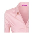 thumbnail image 5 of KOGMO Womens Basic Long Sleeve Button Down Shirts Office Work Blouse (S-3X), 5 of 7