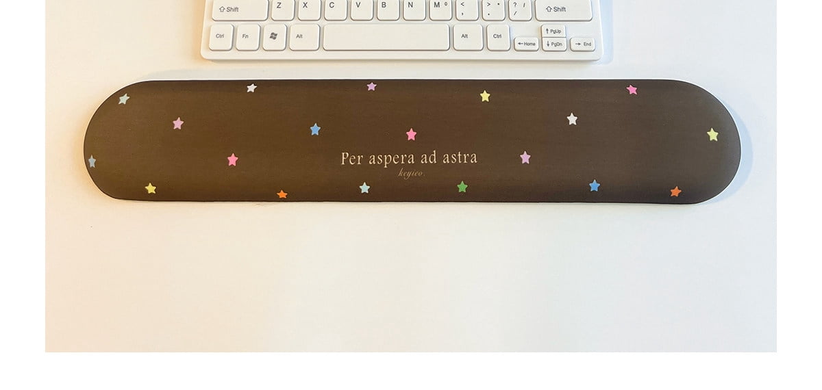 Wrist Rest Mouse Pad for Women, High-Aesthetic Korean Style Keyboard Wrist Support, Ergonomic Comfort Pad for Office Desk