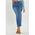 thumbnail image 5 of RISEN High Rise Back Slit Denim Skirt, 5 of 6