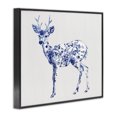 thumbnail image 2 of Stupell Industries Rustic Lodge Graceful Toile Deer Black Framed Giclee Art, 14 x 11, by Lettered and Lined, 2 of 8