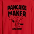 thumbnail image 2 of Peanuts - Pancake Maker - Men's Long Sleeve T-Shirt, 2 of 5