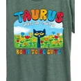 thumbnail image 3 of Pete The Cat - Pete The Cat Taurus  - Women's Short Sleeve Graphic T-Shirt, 3 of 6