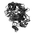 thumbnail image 1 of 30 Uds. Señuelos de PE duraderos Clip de cebo anzuelo de pesca accesorios de desacoplamiento (negro), 1 of 9