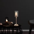 thumbnail image 3 of Candelabros para velas con, candelabro para Navidad, , hogar, boda, comedor, , centro de , decoración L Colco Candelero de mesa, 3 of 8