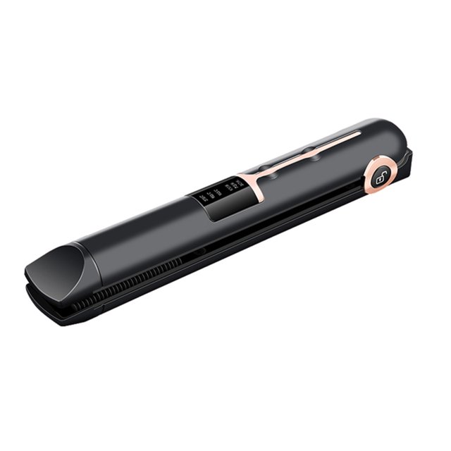 Rizador Y Alisador 2 En 1, Alisador Inalámbrico Usb, Alisador Y Rizador De 3 Temperaturas Ajustables, Pantalla Led Vogacara CE008583-02