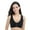 Black, variant on Mastectomy Bra Pocket Bra for Silicone Breast Forms Front Closure Bra Comfortable Bra