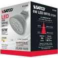 thumbnail image 3 of Satco 6w LED MR16 Expanded Line 2700K 40 Degrees Beam GU5.3 Base 24v - 50w-equiv, 3 of 11