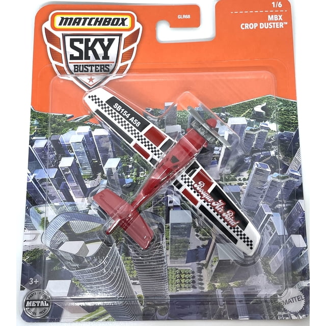 Avión fundido a presión Hot Wheels Matchbox Sky Busters 2021 #1 /6