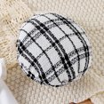 thumbnail image 5 of Esaierr 3PCS Kids Toddler Girls Pullover Top Skirt with Hat Outfit Set Cotton Fall Winter Outfit Long Sleeve Shirt Clothes Outfit for 4-7Y, 5 of 9