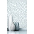 thumbnail image 2 of Decorline Ethan Silver Triangle Wallpaper, 2 of 3
