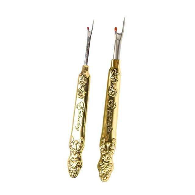 yuksok Sewing Stitch Ripper DIY Crafting Seam Rippers for Designers Mother Knitting Gold
