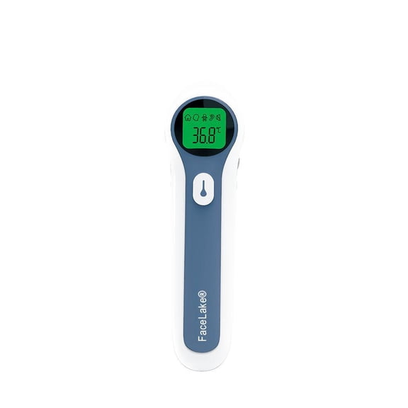 Facelake FT98 Non Contact Temporal Thermometer, LCD Display. Ear/Forehead