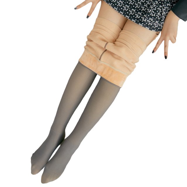 Sonducket Mallas cálidas para mujer, pantalones elásticos gruesos de realce, Color sólido, informales, térmicos, para mujer, medias delgadas para Ropa interior Geben Sie 5 ein Sonducket AP004562-05
