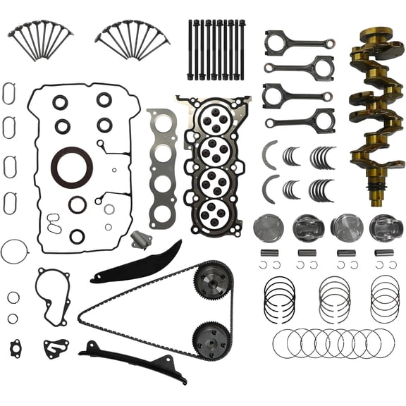 G4NB 1.8L Engine Rebuild Kit Crankshaft Con-rod Piston Timing Chain Kit  For Hyundai Elantra Kia Forte 2012-2016