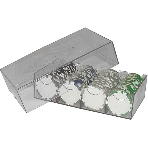 Clear Plastic Chip Storage Box